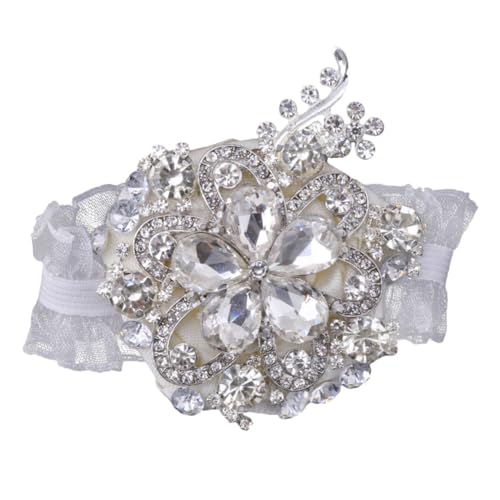 ROMISBABA Silberne Wrist Corsage mit Perlen und Elegantes Vielseitiges Armband für Hochzeit Brautdusche und Cocktailparty Europäisches Design Leicht und Tragbar Perfektes für Besondere ROMISBABA Silberne Wrist Corsage mit Perlen und Elegantes Vielseitiges Armband für Hochzeit Brautdusche und Cocktailparty Europäisches Design Leicht und Tragbar Perfektes für Besondere von ROMISBABA
