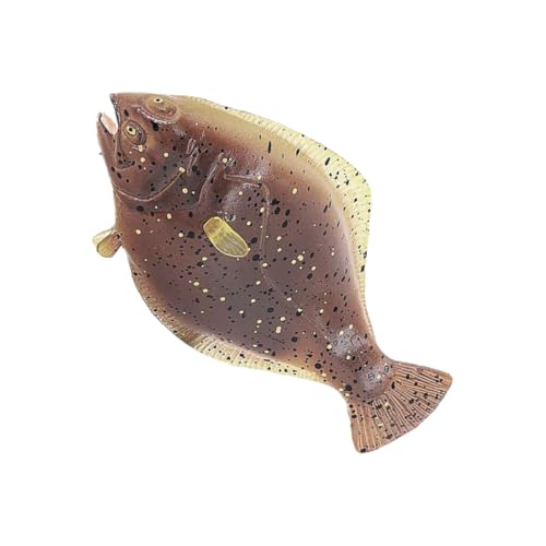 ROMISBABA Simulation Fisch Modell aus Kunststoff Realistische Meeresbewohner Dekoration für Aquarium Pädagogisches Kinderspielzeug Langlebig Naturgetreu Gestaltet als Partygeschenk von ROMISBABA