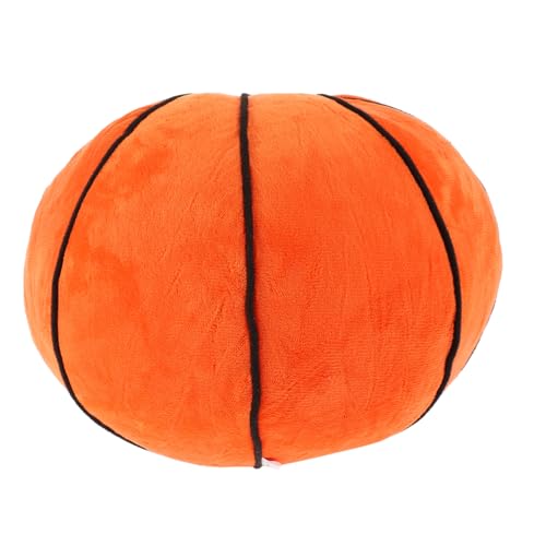 ROMISBABA Simulation Sport Plüschball Flauschiges Wohnzimmer Sofa Dekokissen für Büro Weicher Basketball Plüschball als von ROMISBABA