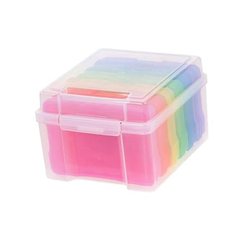 ROMISBABA Teiliges Kunststoff Grußkarten Aufbewahrungsset mit Abnehmbaren Trennwänden Stapelbar Transparent Platzsparend Langlebig für Scrapbooking und Bastelbedarf ROMISBABA Teiliges Kunststoff Grußkarten Aufbewahrungsset mit Abnehmbaren Trennwänden Stapelbar Transparent Platzsparend Langlebig für Scrapbooking und Bastelbedarf von ROMISBABA