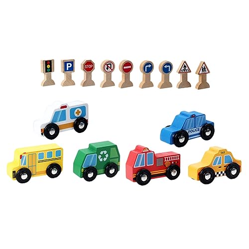 ROMISBABA 1satz Mini Verkehrsschilder Set Aus Holz Lernspielzeug Für Junge Mädchen Zur Verkehrsbildung Einschließlich Realistischer Modelle Für Kreative Verkehrsszenarien Und ROMISBABA 1satz Mini Verkehrsschilder Set Aus Holz Lernspielzeug Für Junge Mädchen Zur Verkehrsbildung Einschließlich Realistischer Modelle Für Kreative Verkehrsszenarien Und von ROMISBABA