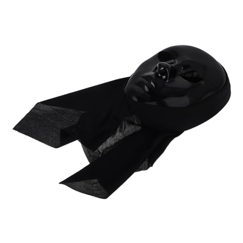 ROMISBABA Vollgesichts Maske Halloween Party Schwarz Realistische Detaillierte Maskerade für Damen und Herren Vielseitiges Kostümzubehör Elegantes Design für Cosplay und Straßen ROMISBABA Vollgesichts Maske Halloween Party Schwarz Realistische Detaillierte Maskerade für Damen und Herren Vielseitiges Kostümzubehör Elegantes Design für Cosplay und Straßen von ROMISBABA