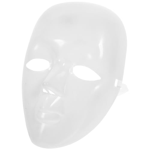 ROMISBABA Weiße DIY Maske zum Bemalen Stabile und Wiederverwendbare Maske für Maskenball Halloween und Cosplay Vielseitiges Kostümzubehör für Party und Rollenspiel ROMISBABA Weiße DIY Maske zum Bemalen Stabile und Wiederverwendbare Maske für Maskenball Halloween und Cosplay Vielseitiges Kostümzubehör für Party und Rollenspiel von ROMISBABA