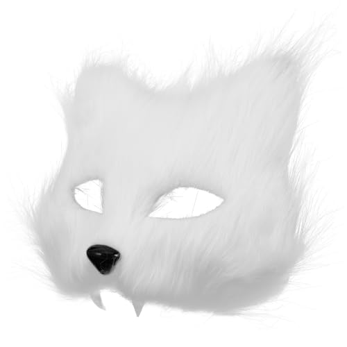 ROMISBABA Maske lebensechtes Aussehen Kunstfuchs- für Maskenball-Partys Halbgesichtsmaske ROMISBABA Maske lebensechtes Aussehen Kunstfuchs- für Maskenball-Partys Halbgesichtsmaske von ROMISBABA
