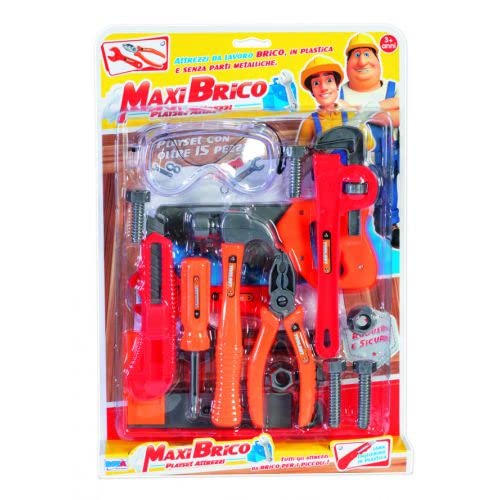 RONCHI SUPERTOYS SRL ATTREZZI BRICO 11069 Blister Spielzeug Werkzeuge, bunt, Klein RONCHI SUPERTOYS SRL ATTREZZI BRICO 11069 Blister Spielzeug Werkzeuge, bunt, Klein von RONCHI SUPERTOYS SRL