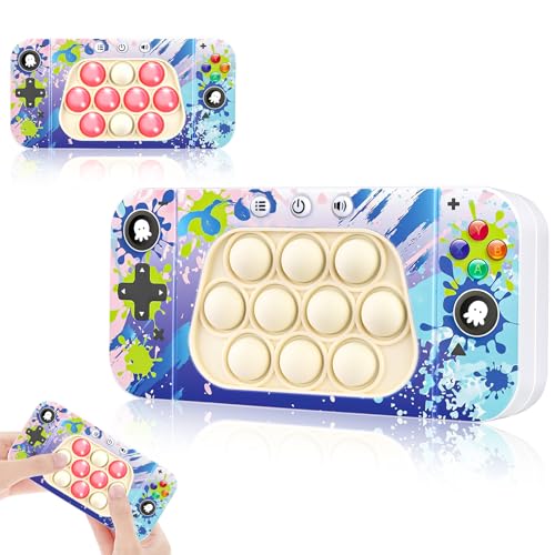 RONSTONE Quick Push Spiel, Fidget Elektronisches Spielzeug,Speed Pass Spielmaschine mit Musik, Fast Push Handheld Spiel, Dekompressions Spielzeug Geschenk für Kinder von RONSTONE