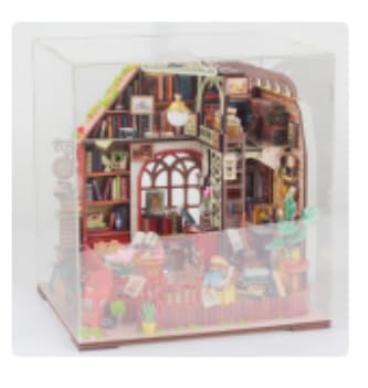 RONSTONE DIY Miniatur Puppenhaus Booknook Kit Seltenes Buch mit Staubschutzhülle RONSTONE DIY Miniatur Puppenhaus Booknook Kit Seltenes Buch mit Staubschutzhülle von RONSTONE