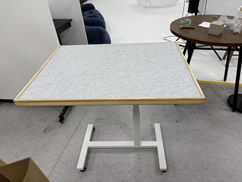 ROPODA Kippbarer Puzzletisch mit 6 Schubladen, Winkel- und höhenverstellbarem Puzzlebrett mit Stauraum, tragbarer Tisch mit Beinen für 1500-teilige Puzzles von ROPODA