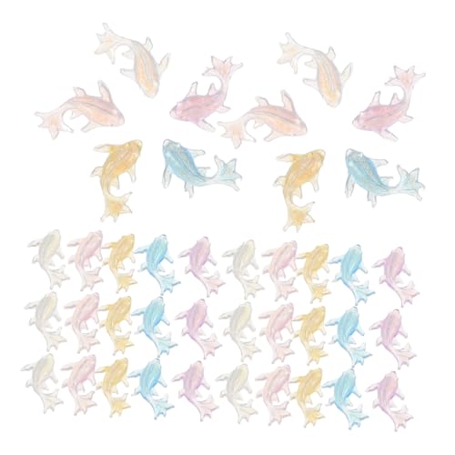 RORPOIR 100 Stück Nail Art Charms für DIY Resin Fische für Kreative Maniküre und Festliche Anlässe RORPOIR 100 Stück Nail Art Charms für DIY Resin Fische für Kreative Maniküre und Festliche Anlässe von RORPOIR