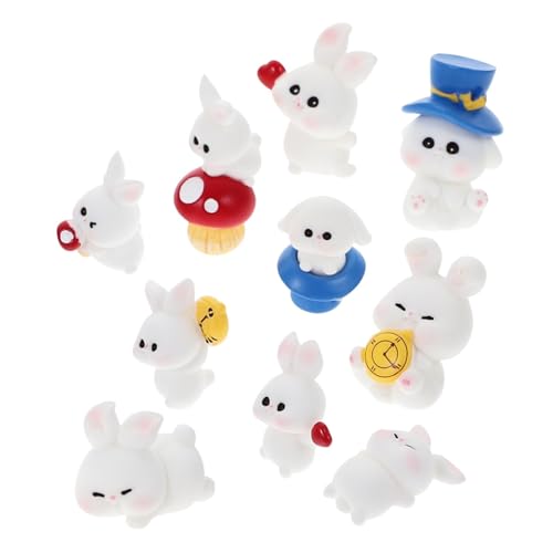 RORPOIR 10St Hasenfigur für zu Hause Käfig Futterspender ausgestopft Wurf Plüschtiere hasenfamilie kaninchengarten Tierische Dekoration pflanzendeko Hasenfiguren aus Harz Mikro-Ornamente RORPOIR 10St Hasenfigur für zu Hause Käfig Futterspender ausgestopft Wurf Plüschtiere hasenfamilie kaninchengarten Tierische Dekoration pflanzendeko Hasenfiguren aus Harz Mikro-Ornamente von RORPOIR