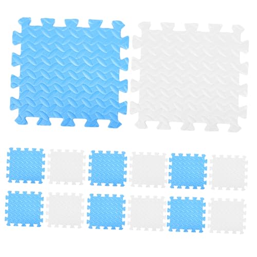 RORPOIR 16 Stück Puzzle Bodenmatte aus Schaumstoff für Krabbeln im Spielzimmer und Wohnzimmer Sicher und Flexibel für Junge Mädchen und Kleinkinder RORPOIR 16 Stück Puzzle Bodenmatte aus Schaumstoff für Krabbeln im Spielzimmer und Wohnzimmer Sicher und Flexibel für Junge Mädchen und Kleinkinder von RORPOIR