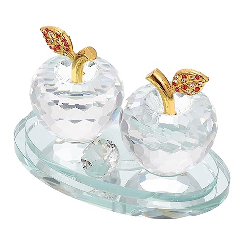 RORPOIR 1stk Kristall-Apfel-Ornament Mini-äpfel Apfelfigur Als Wohndeko Fälschung Led-leuchtbrille Weihnachtskugeln Obst Gala Apfeldekor Apfelwein Plüsch Dekorationen Korb Weiß RORPOIR 1stk Kristall-Apfel-Ornament Mini-äpfel Apfelfigur Als Wohndeko Fälschung Led-leuchtbrille Weihnachtskugeln Obst Gala Apfeldekor Apfelwein Plüsch Dekorationen Korb Weiß von RORPOIR
