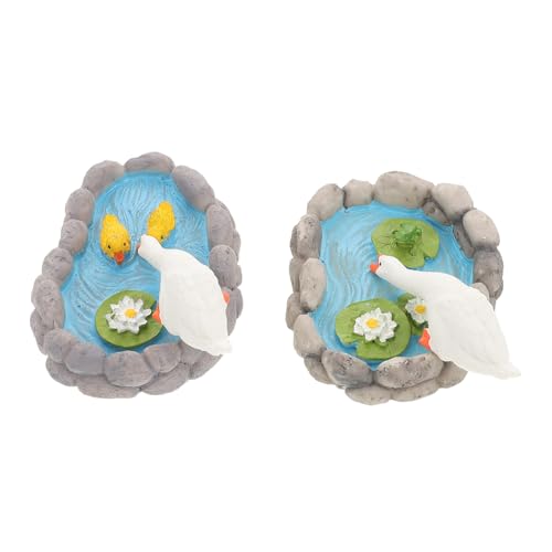 RORPOIR 2 Stück Mini Pool Ornamente Froschfiguren Gänse Ornament Miniatur Froschstatue Kleine Figuren Mini Meerestier Feengarten Ornament Feengarten Tier Froschstatue Figur Aus RORPOIR 2 Stück Mini Pool Ornamente Froschfiguren Gänse Ornament Miniatur Froschstatue Kleine Figuren Mini Meerestier Feengarten Ornament Feengarten Tier Froschstatue Figur Aus von RORPOIR