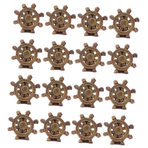 RORPOIR 20 Stück Teiliges Miniatur Schiffsruder Deko aus Resin Mediterraner Stil Sandtisch Zubehör Kreative Sandspiel-deko für Zuhause und Büro Nautische Miniatur Rudder Modelle RORPOIR 20 Stück Teiliges Miniatur Schiffsruder Deko aus Resin Mediterraner Stil Sandtisch Zubehör Kreative Sandspiel-deko für Zuhause und Büro Nautische Miniatur Rudder Modelle von RORPOIR