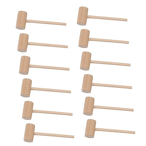 RORPOIR 30 Stück Mini-Hammerschlägel aus Holz hühner spielsachen für Family sup Seafood kalanchoe Krabbenhämmer Mini-Krebshammer Minihammer Kuchenhammer aus Holz hölzern RORPOIR 30 Stück Mini-Hammerschlägel aus Holz hühner spielsachen für Family sup Seafood kalanchoe Krabbenhämmer Mini-Krebshammer Minihammer Kuchenhammer aus Holz hölzern von RORPOIR