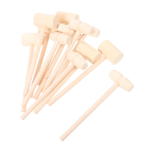 RORPOIR 30 Stück Teiliges Mini Holzhammer Kreative Holzklüpfel für Rollenspiele Interaktives und Musikalische Entdeckung Material Gelb RORPOIR 30 Stück Teiliges Mini Holzhammer Kreative Holzklüpfel für Rollenspiele Interaktives und Musikalische Entdeckung Material Gelb von RORPOIR