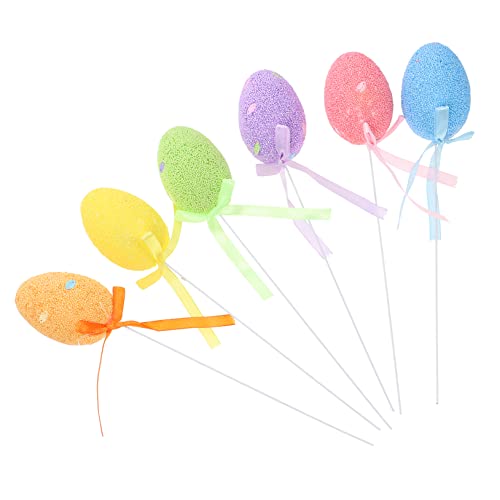 RORPOIR 36 Stück Ostereier Cupcake Toppers Realistische Eier Ornamente für Osterfeiern Wiederverwendbare Tortendekorationen für Kuchen und Garten RORPOIR 36 Stück Ostereier Cupcake Toppers Realistische Eier Ornamente für Osterfeiern Wiederverwendbare Tortendekorationen für Kuchen und Garten von RORPOIR