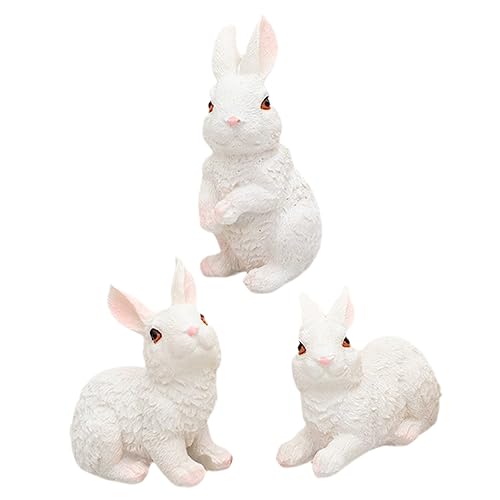 RORPOIR 3st Kaninchen Dekorative Ornamente Hase Plüsch Ratte Hasenfiguren Kaninchen-Desktop-Dekoration Hasen-partydekorationen Hasen Dekorationen Hasendekor Hasenstatuen Harz RORPOIR 3st Kaninchen Dekorative Ornamente Hase Plüsch Ratte Hasenfiguren Kaninchen-Desktop-Dekoration Hasen-partydekorationen Hasen Dekorationen Hasendekor Hasenstatuen Harz von RORPOIR