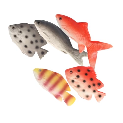 RORPOIR 5stücke Teiliges Künstlicher Fischmodelle Simulation Von Meereslebewesen Für Dekoration Fotografie Und Für Kenntnisse RORPOIR 5stücke Teiliges Künstlicher Fischmodelle Simulation Von Meereslebewesen Für Dekoration Fotografie Und Für Kenntnisse von RORPOIR