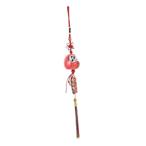 RORPOIR Dharma-Ei-Verzierung Ornamente große Windspiele Glückskatzen-Autoanhänger Solarwindspiele kulich Form car Decoration Glücksbringer zum Aufhängen -Anhänger Stoff rot RORPOIR Dharma-Ei-Verzierung Ornamente große Windspiele Glückskatzen-Autoanhänger Solarwindspiele kulich Form car Decoration Glücksbringer zum Aufhängen -Anhänger Stoff rot von RORPOIR