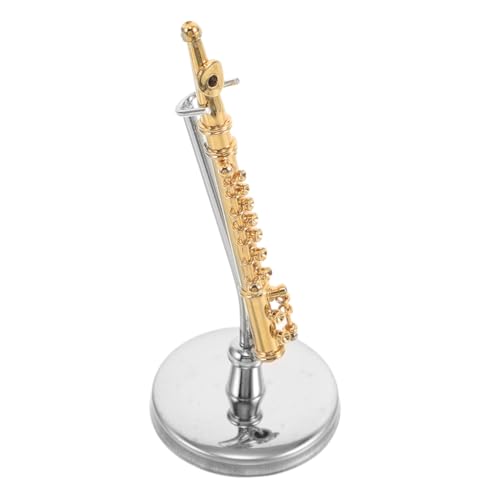 RORPOIR Flötenmodell Christbaumschmuck Schreibtischfigur Instrumentendisplay Flöte Instrument Für Schulband Flöten Instrumente Flöte Mit Ständer Und Koffer Instrumentenmodell RORPOIR Flötenmodell Christbaumschmuck Schreibtischfigur Instrumentendisplay Flöte Instrument Für Schulband Flöten Instrumente Flöte Mit Ständer Und Koffer Instrumentenmodell von RORPOIR