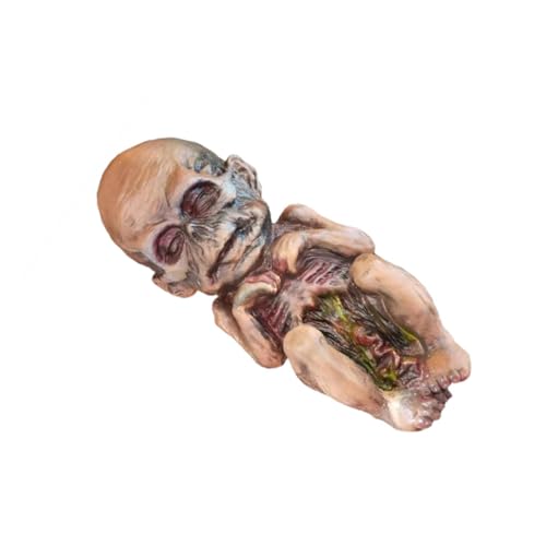 RORPOIR Gruselige Halloween-Puppe Horror Figur Dekor für Spukhaus Bar Nachtclub Party Atmosphäre Schreckliche Dekoration für Zuhause Büro Auto von RORPOIR