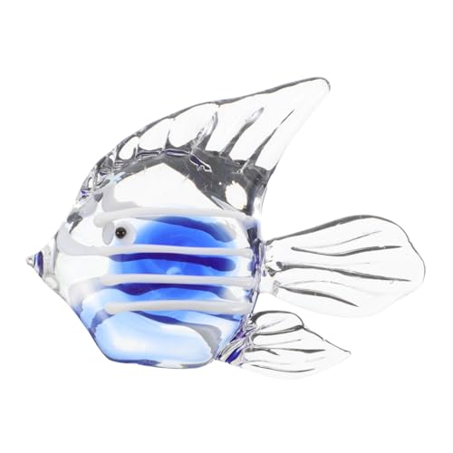 RORPOIR Handgefertigte Kristall Statue Küsten Dekoration für Aquarium Centerpiece für Home Office und Wohnraumgestaltung von RORPOIR