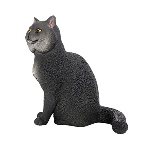 RORPOIR Kurzhaarige Katzenverzierung Katzenskulptur Deko Für Zuhause Kinder Mini Spielzeug Katzenstatue Miniatur Katzenfigur Kinderspielzeug Schreibtischspielzeug Kätzchen RORPOIR Kurzhaarige Katzenverzierung Katzenskulptur Deko Für Zuhause Kinder Mini Spielzeug Katzenstatue Miniatur Katzenfigur Kinderspielzeug Schreibtischspielzeug Kätzchen von RORPOIR