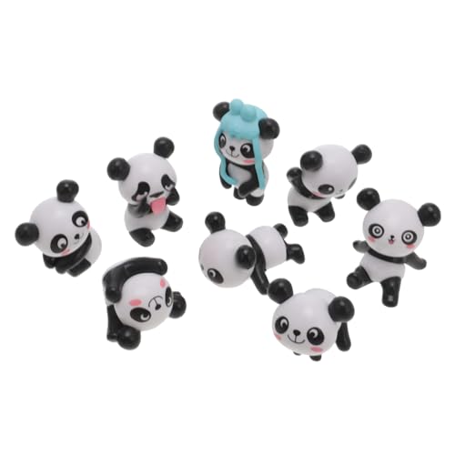 RORPOIR Niedliche Autozubehör Panda Form Fahrzeug Verzierungen Festival Ornament Schaufenster von RORPOIR