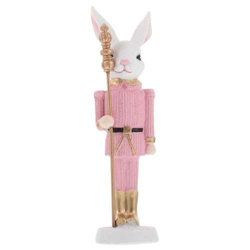 RORPOIR Osterhase Nussknacker Frühling Home Dekorationen Urlaub Dekorative Kaninchen Figuren Harz Kaninchen Statuen Für Ostern Party RORPOIR Osterhase Nussknacker Frühling Home Dekorationen Urlaub Dekorative Kaninchen Figuren Harz Kaninchen Statuen Für Ostern Party von RORPOIR