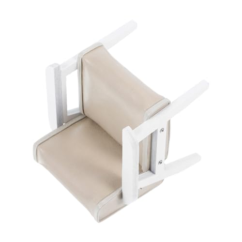 RORPOIR Puppenstubensofa Dollhouse Dekorationen Mini-Haussessel Zubehör zum Rollenspiel Miniatursofa für Puppenhaus Miniaturessessel Puppenhaus Spielset Mini Möbelmodelle hölzern Hellgrau RORPOIR Puppenstubensofa Dollhouse Dekorationen Mini-Haussessel Zubehör zum Rollenspiel Miniatursofa für Puppenhaus Miniaturessessel Puppenhaus Spielset Mini Möbelmodelle hölzern Hellgrau von RORPOIR