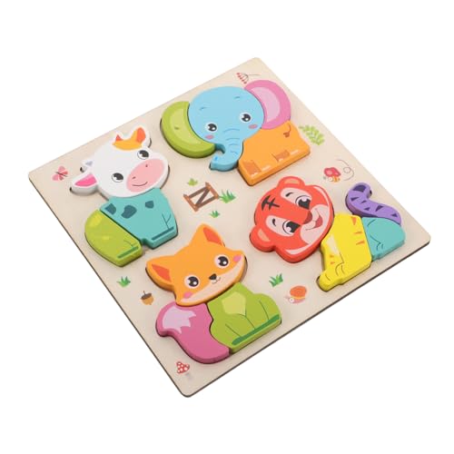RORPOIR Tier Matching Puzzle Montessori Frühe Entwicklung Lernspiel für Kognitive Interaktive Aktivität Kuh Elefant Fuchs Tiger RORPOIR Tier Matching Puzzle Montessori Frühe Entwicklung Lernspiel für Kognitive Interaktive Aktivität Kuh Elefant Fuchs Tiger von RORPOIR