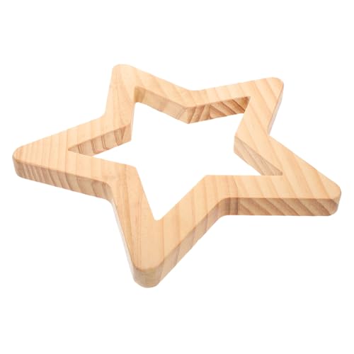 RORPOIR Wandaufkleber aus Holz Kinderzimmer Dekoration Stilvolle Wanddeko Sterne Wandaufkleber Wandtattoo Sterne DIY Wanddekoration wandtattoo aus Holz Holzsterndekorationen hölzern Beige RORPOIR Wandaufkleber aus Holz Kinderzimmer Dekoration Stilvolle Wanddeko Sterne Wandaufkleber Wandtattoo Sterne DIY Wanddekoration wandtattoo aus Holz Holzsterndekorationen hölzern Beige von RORPOIR