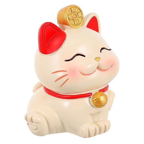 RORPOIR glückliche Katzenverzierung Kuchen gefälscht golden Katzenfiguren tortendeko Einschulung bürodeko wheinachtsgeschenke Glückskatze Figur Desktop-Ornament Kunstharz Weiß RORPOIR glückliche Katzenverzierung Kuchen gefälscht golden Katzenfiguren tortendeko Einschulung bürodeko wheinachtsgeschenke Glückskatze Figur Desktop-Ornament Kunstharz Weiß von RORPOIR