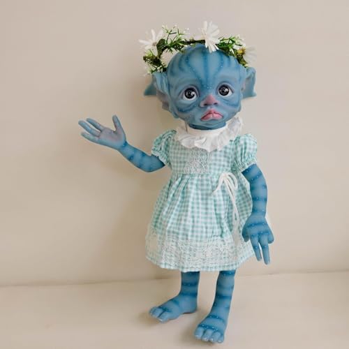 ROSHUAN Real Life Reborn Avatar Babypuppen Silikon Ganzkörper Vinyl 17 Zoll Realistische Babypuppen 3D-Druck Haut Avatar Lebensechte Neugeborene Babys Puppe Spielzeug für 3 Jahre alte Kinder ROSHUAN Real Life Reborn Avatar Babypuppen Silikon Ganzkörper Vinyl 17 Zoll Realistische Babypuppen 3D-Druck Haut Avatar Lebensechte Neugeborene Babys Puppe Spielzeug für 3 Jahre alte Kinder von ROSHUAN