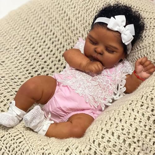ROSHUAN Reborn Baby Puppe Vollsilikon Körper Anatomisch Korrekt Mädchen 20 Zoll Realistische Babypuppen Lebensechte Neugeborenen Babypuppe Die Aussehen Wie Echtes Baby Für Kinder ROSHUAN Reborn Baby Puppe Vollsilikon Körper Anatomisch Korrekt Mädchen 20 Zoll Realistische Babypuppen Lebensechte Neugeborenen Babypuppe Die Aussehen Wie Echtes Baby Für Kinder von ROSHUAN