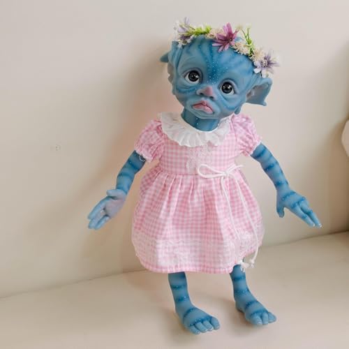 ROSHUAN Reborn Baby Puppen Avatar 17 Zoll 42 cm Ganzkörper Silikon Vinyl Realistische Baby Puppe Avatar Handgefertigt Waschbar Real Life Neugeborene Babies Puppen Für Kinder Geschenke ROSHUAN Reborn Baby Puppen Avatar 17 Zoll 42 cm Ganzkörper Silikon Vinyl Realistische Baby Puppe Avatar Handgefertigt Waschbar Real Life Neugeborene Babies Puppen Für Kinder Geschenke von ROSHUAN