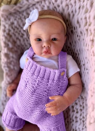 ROSHUAN Reborn Baby Puppen Cute Girl 20 Zoll 50 cm Realistisches Neugeborenes Baby Mädchen Lebensechte Puppen Silikon Ganzkörper Weiches Vinyl Kleinkind DASS Das Echte Leben Bebe Augen Offen Aussehen ROSHUAN Reborn Baby Puppen Cute Girl 20 Zoll 50 cm Realistisches Neugeborenes Baby Mädchen Lebensechte Puppen Silikon Ganzkörper Weiches Vinyl Kleinkind DASS Das Echte Leben Bebe Augen Offen Aussehen von ROSHUAN