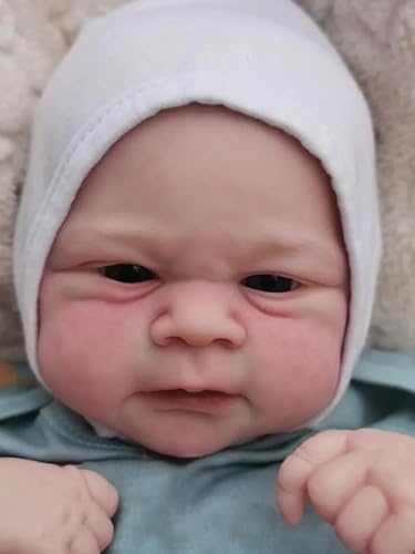 ROSHUAN Reborn Babypuppen Junge 43,2 cm Vollsilikon Vinyl Lebensecht Reborn Babypuppen beschwert Real Life Neugeborene Anatomisch Korrekt Junge Realistisch aussehende Frühchen Bebe Spielzeug Geschenke ROSHUAN Reborn Babypuppen Junge 43,2 cm Vollsilikon Vinyl Lebensecht Reborn Babypuppen beschwert Real Life Neugeborene Anatomisch Korrekt Junge Realistisch aussehende Frühchen Bebe Spielzeug Geschenke von ROSHUAN