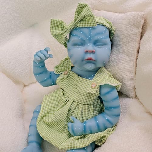 ROSHUAN Reborn Silikon Baby Puppen Avatar 20 Zoll 50 cm Realistisch Aussehende Reborn Avatar Mädchen Weicher Körper Lebensechte Baby Puppen, Die Aussehen Wie Das Echte Leben Schlafend Bebe ROSHUAN Reborn Silikon Baby Puppen Avatar 20 Zoll 50 cm Realistisch Aussehende Reborn Avatar Mädchen Weicher Körper Lebensechte Baby Puppen, Die Aussehen Wie Das Echte Leben Schlafend Bebe von ROSHUAN