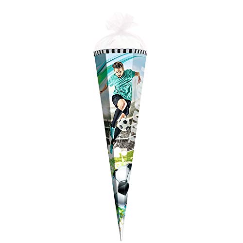 ROTH Geschenk-Schultüte klein Fußball-Star 50 cm - 6-eckig Tüllverschluss - Zuckertüte ROTH Geschenk-Schultüte klein Fußball-Star 50 cm - 6-eckig Tüllverschluss - Zuckertüte von ROTH
