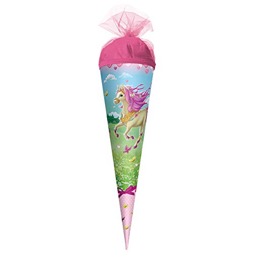 ROTH Geschenk-Schultüte klein Pferde-Liebe 35cm rund mit Tüllverschluss ROTH Geschenk-Schultüte klein Pferde-Liebe 35cm rund mit Tüllverschluss von ROTH