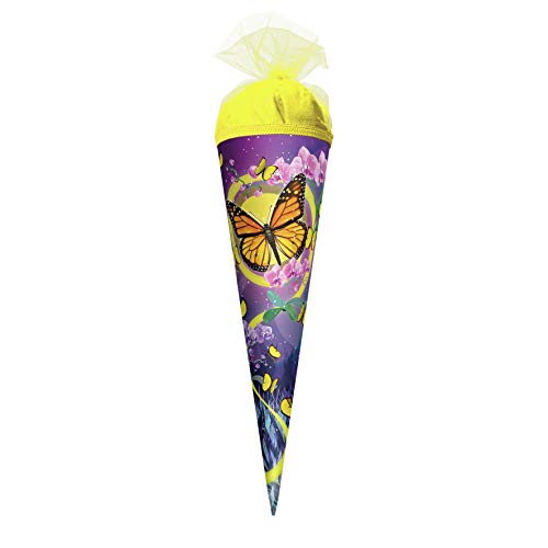 ROTH Geschenk-Schultüte klein Schmetterling 35cm rund mit Tüllverschluss ROTH Geschenk-Schultüte klein Schmetterling 35cm rund mit Tüllverschluss von ROTH