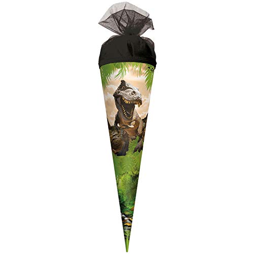 ROTH Geschenk-Schultüte klein Tyrannosaurus 35 cm - rund Tüllverschluss - Zuckertüte Dinosaurier ROTH Geschenk-Schultüte klein Tyrannosaurus 35 cm - rund Tüllverschluss - Zuckertüte Dinosaurier von ROTH