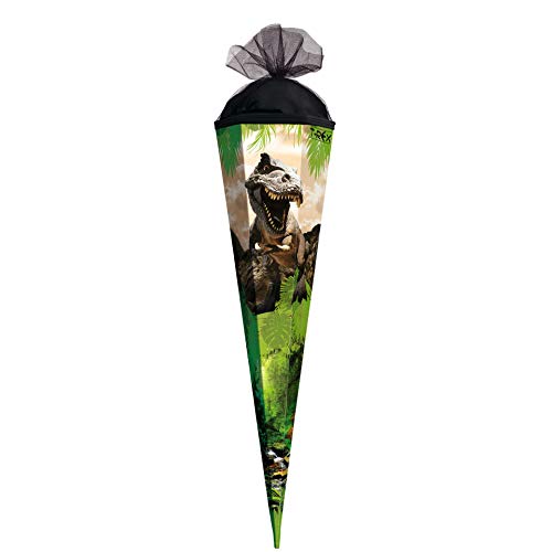 ROTH Geschenk-Schultüte klein Tyrannosaurus 50 cm - 6-eckig Tüllverschluss - Zuckertüte Dinosaurier ROTH Geschenk-Schultüte klein Tyrannosaurus 50 cm - 6-eckig Tüllverschluss - Zuckertüte Dinosaurier von ROTH