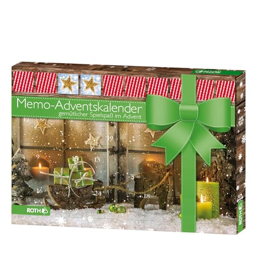 ROTH Memo-Adventskalender für Erwachsene, 50 x 35 x 4 cm ROTH Memo-Adventskalender für Erwachsene, 50 x 35 x 4 cm von ROTH