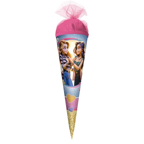 ROTH Motiv-Schultüte, Best Friends Forever, 22 cm, rund, Tüllverschluss ROTH Motiv-Schultüte, Best Friends Forever, 22 cm, rund, Tüllverschluss von ROTH