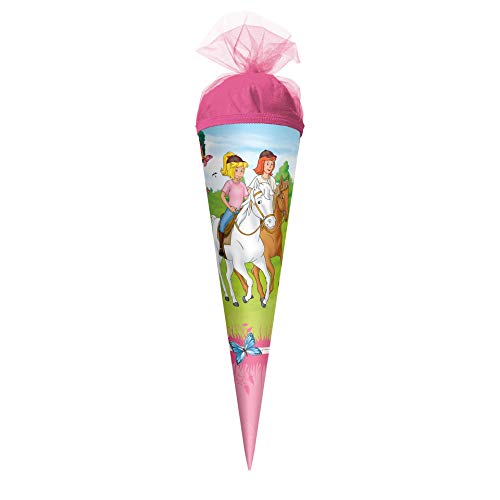 ROTH Schultüte Bibi & Tina Pferdefreunde 50 cm - rund Tüllverschluss - Zuckertüte Pferd ROTH Schultüte Bibi & Tina Pferdefreunde 50 cm - rund Tüllverschluss - Zuckertüte Pferd von ROTH