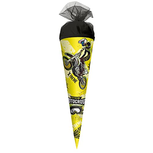 ROTH Schultüte groß Extreme Motocross 50 cm - Tüllverschluss - Zuckertüte Motorrad ROTH Schultüte groß Extreme Motocross 50 cm - Tüllverschluss - Zuckertüte Motorrad von ROTH