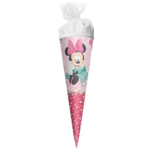 ROTH Schultüte klein Disney Minnie Mouse 22 cm - rund, Tüllverschluss - Zuckertüte Disney Minnie Mouse Schulanfang ROTH Schultüte klein Disney Minnie Mouse 22 cm - rund, Tüllverschluss - Zuckertüte Disney Minnie Mouse Schulanfang von ROTH